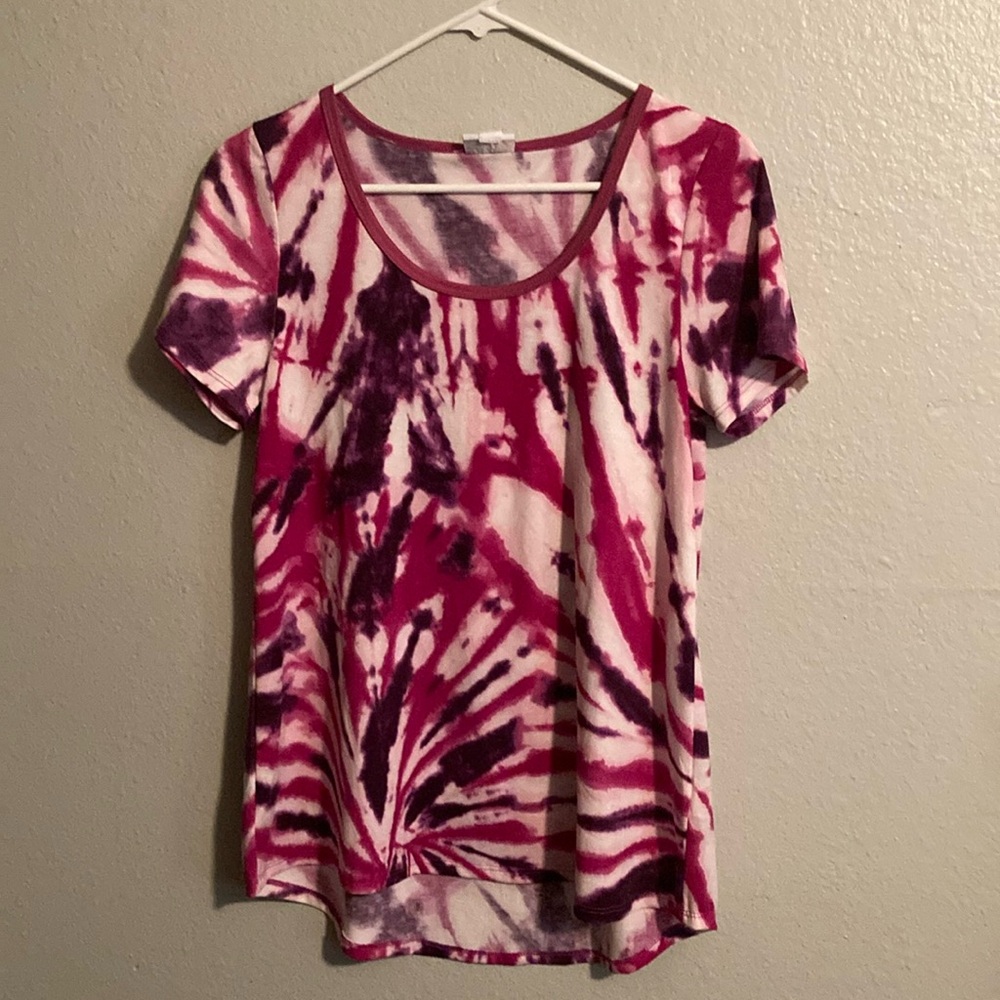 Lularoe Multi-Colored Tie Dye Top
